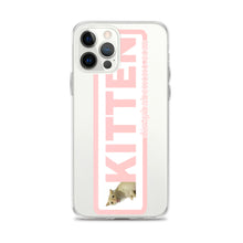 Load image into Gallery viewer, Kitten iPhone Case
