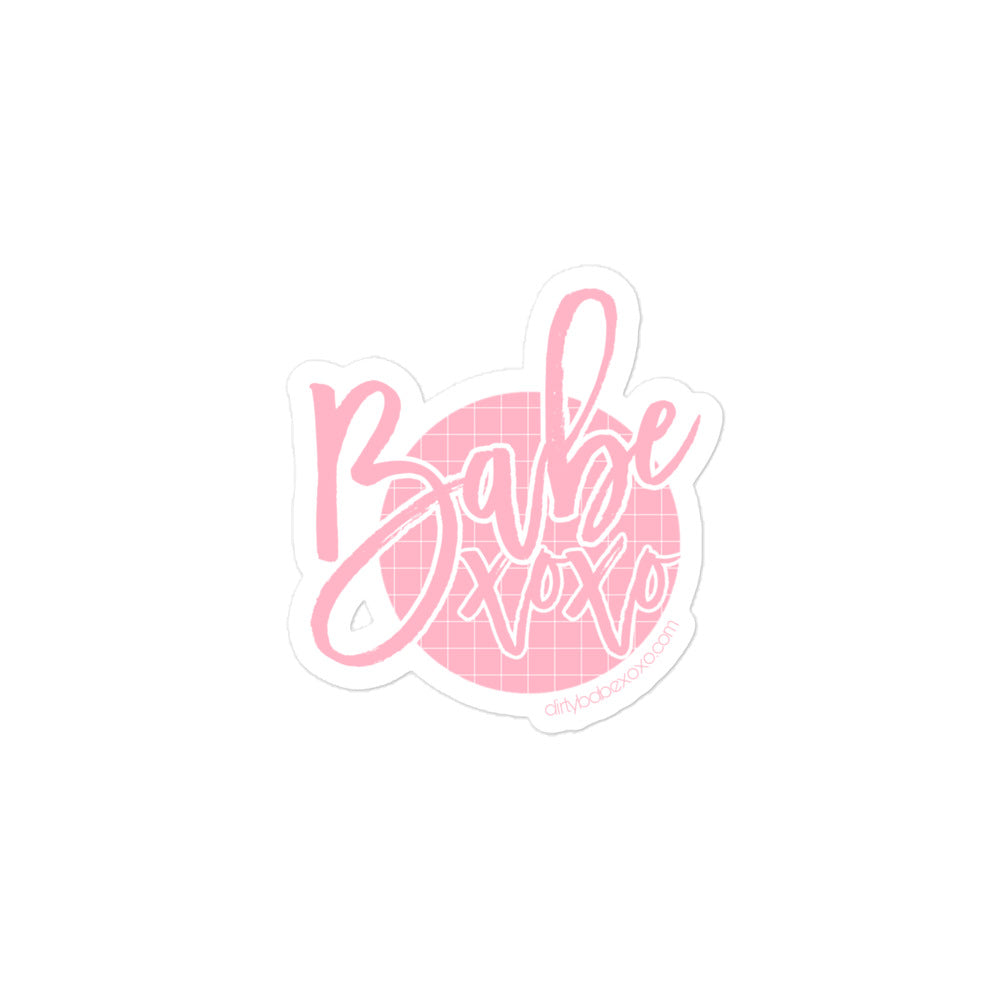 Babe sticker