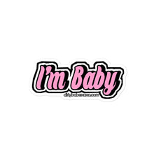 Load image into Gallery viewer, I&#39;m baby sticker
