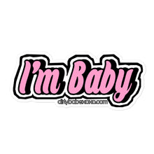 Load image into Gallery viewer, I&#39;m baby sticker
