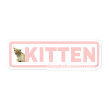 Load image into Gallery viewer, Kitten sticker
