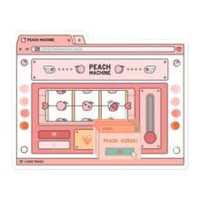 Load image into Gallery viewer, Peach Machine sticker
