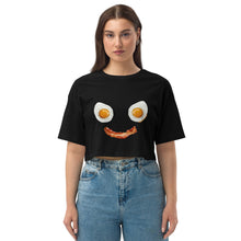 Load image into Gallery viewer, Loose drop shoulder crop top
