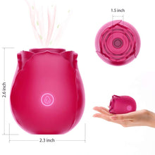 Load image into Gallery viewer, Rose Shaped Sucking Vibrator
