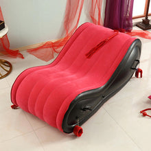 Load image into Gallery viewer, Red Inflatable Sex Sofa
