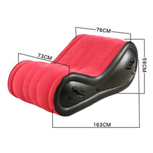 Load image into Gallery viewer, Red Inflatable Sex Sofa
