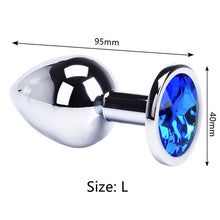 Load image into Gallery viewer, Stainless Steel Anal Plug
