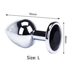 Load image into Gallery viewer, Stainless Steel Anal Plug
