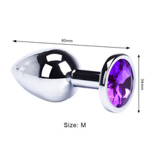 Load image into Gallery viewer, Stainless Steel Anal Plug
