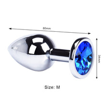 Load image into Gallery viewer, Stainless Steel Anal Plug
