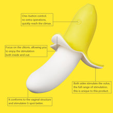 Load image into Gallery viewer, Banana-shaped Vibrator
