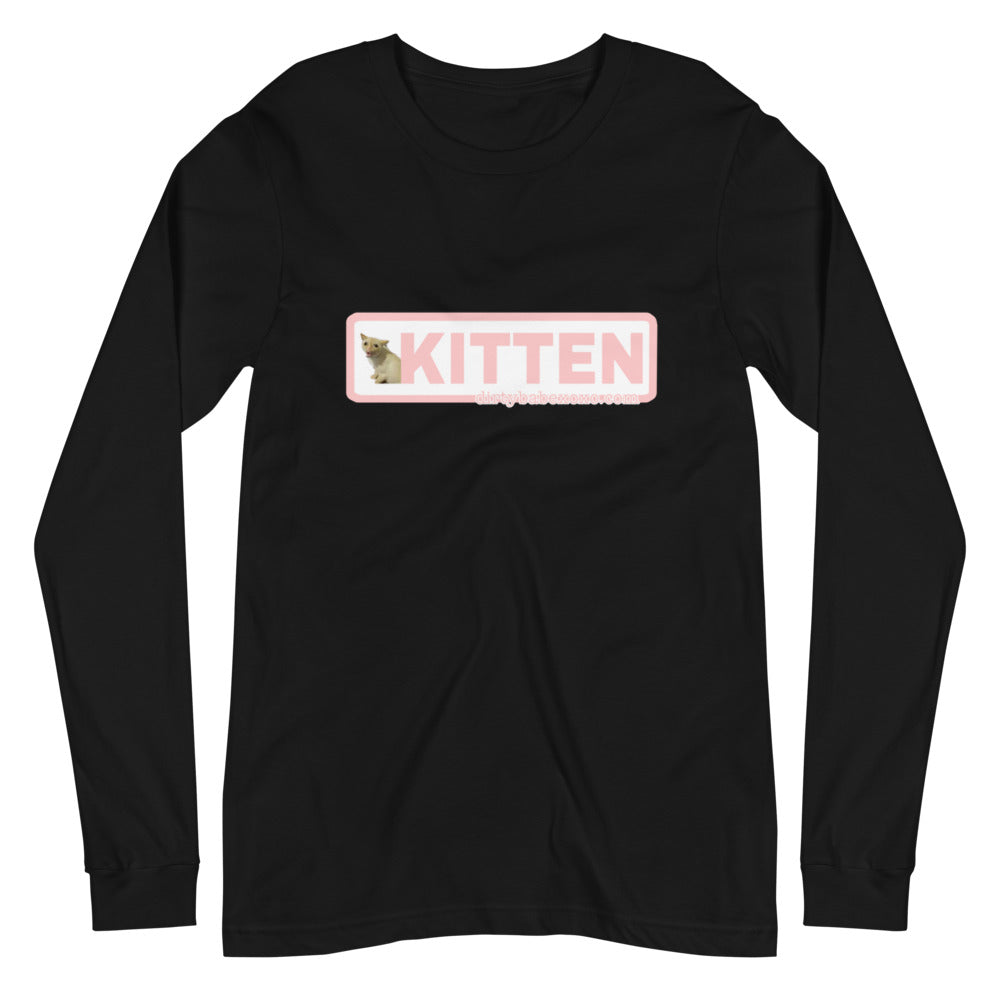 Kitten Long Sleeve Tee