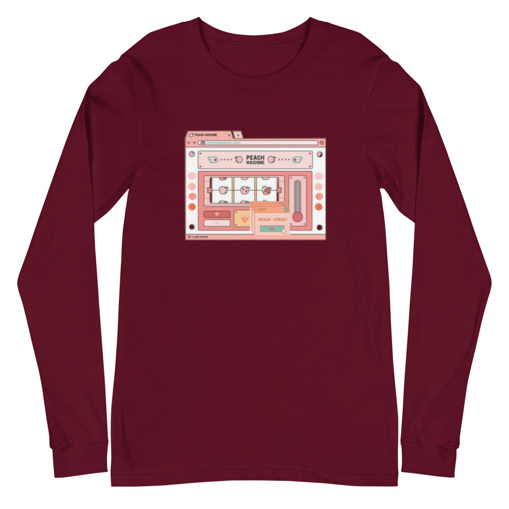 Peach Machine Long Sleeve Tee