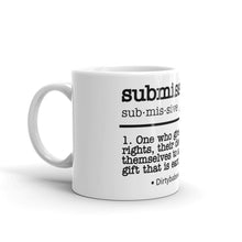 Load image into Gallery viewer, Submissive definition mug
