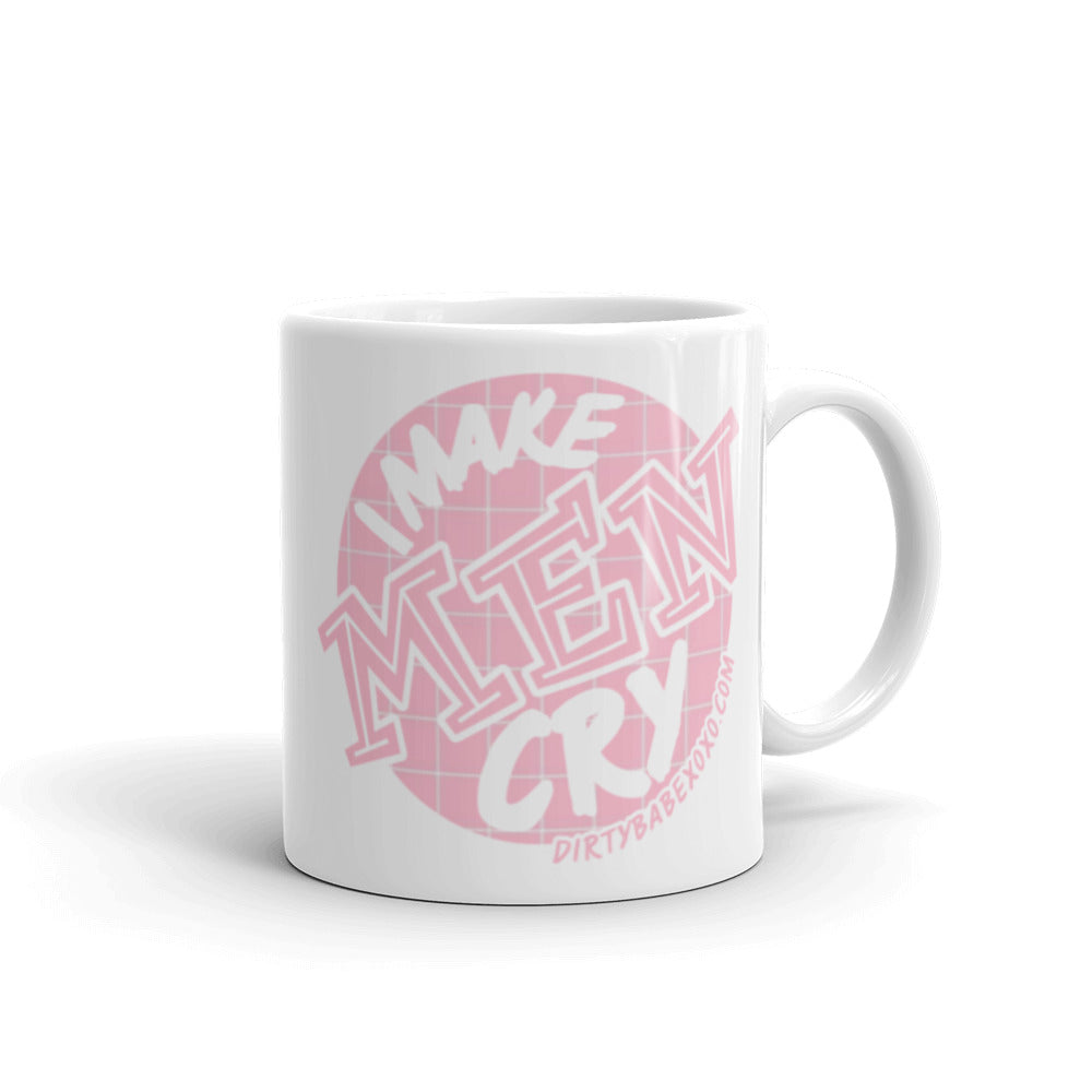 I Make Men Cry glossy mug