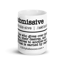 Load image into Gallery viewer, Submissive definition mug
